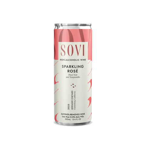Sparkling Rosé - Non-Alcoholic Wine - (8.4oz Individual Cans)