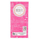 Love & Happiness: raspberry & orange 60% dark chocolate