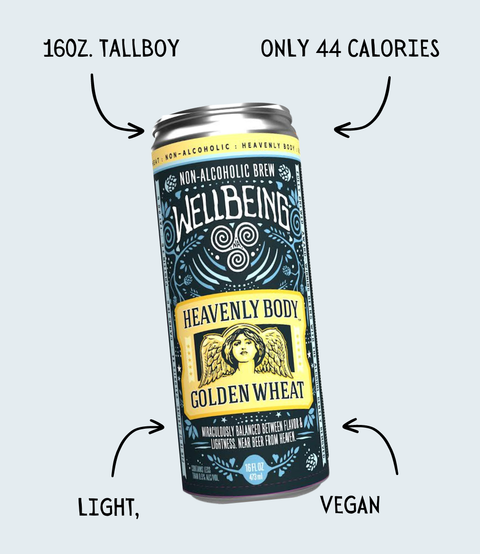 Heavenly Body Golden Wheat (4-pk 16oz cans)