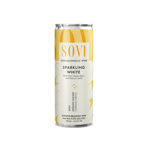 Sparkling White - Non-Alcoholic Wine - (8.4oz Individual Cans)