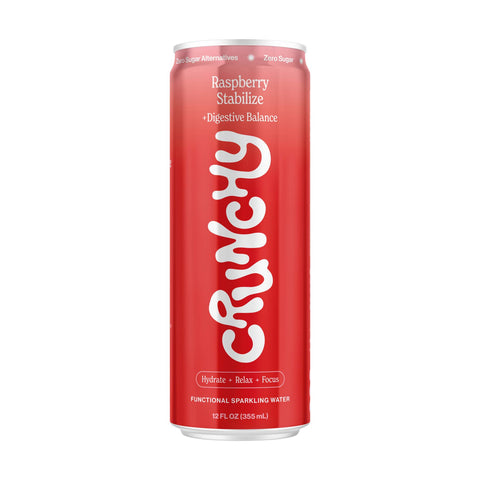 Raspberry Stabilize | Functional Sparkling Water (12oz Individual cans)