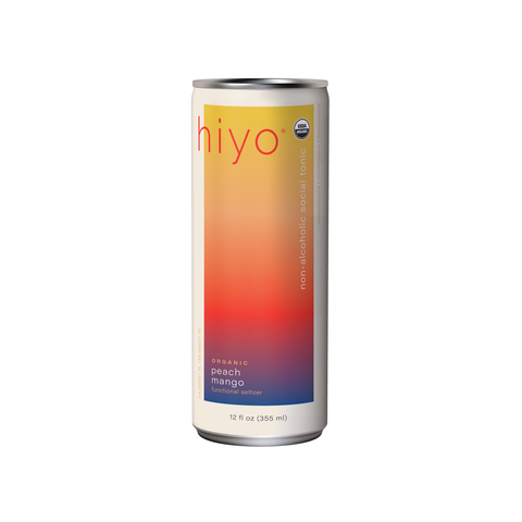 Peach mango seltzer (4-pk 12oz cans)
